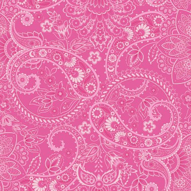 Şal desensiz vektör deseni. batik biçimi arkaplanı