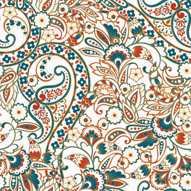 Vintage Vector Çiçeksiz desen