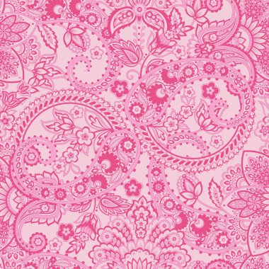 Şal desensiz vektör deseni. batik biçimi arkaplanı