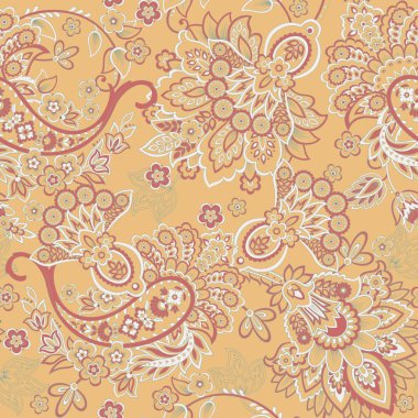 Kusursuz desenli desenli. Renkli vektör arkaplanı