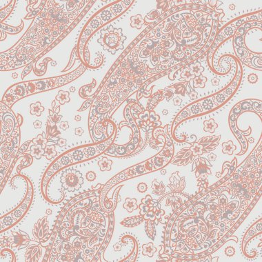 Çiçekli, desenli bir arkaplan. Kusursuz vektör deseni