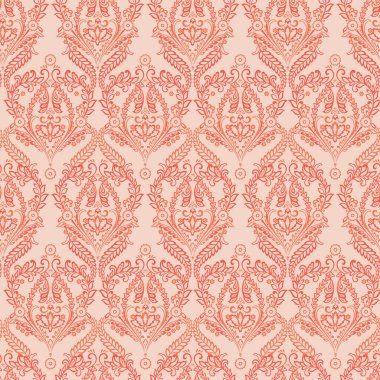 Kusursuz vintage vektör arkaplanı. Vektör duvar kağıdı barok biçimi