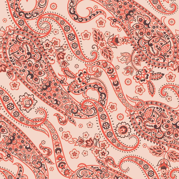 Çiçekli, desenli bir arkaplan. Kusursuz vektör deseni