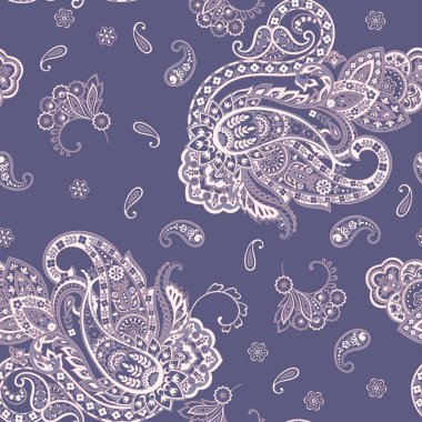 Çiçek desenli, desenli vektör çizimi. pürüzsüz arkaplan