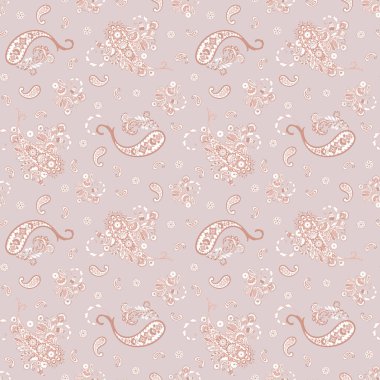 Çiçek desenli, desenli vektör çizimi. pürüzsüz arkaplan