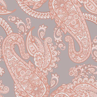 Paisley deseni, her amaç için harika bir tasarım. Kusursuz arkaplan 