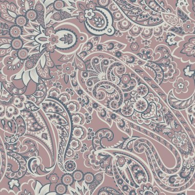 Çiçekli, desenli bir arkaplan. Kusursuz vektör deseni