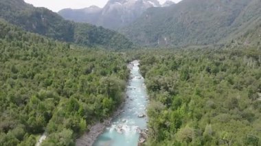 Yeşillikte Şelale Gizli Hava Ormanı. Yüksek kalite 4k görüntü