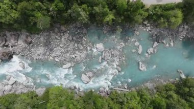 Yeşillikte Şelale Gizli Hava Ormanı. Yüksek kalite 4k görüntü