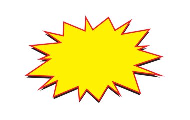 Kurdele fiyatı etiketi. Boş satış etiketleri. Kurdele satışı afişleri. Kırmızı yıldız patlaması çıkartmaları. Vektör illüstrasyonu