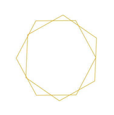 Geometrik altın çerçeve beyaz arkaplanda izole edilmiş. Düğün davetiyesi için lüks sınır. Vektör illüstrasyonu