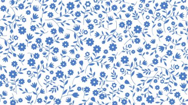 Çiçek desenleri pürüzsüz. Şirin papatya çiçeği. Küçük çiçek. Çiçek arkaplanı.