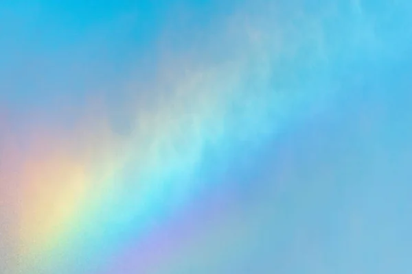 Los Colores Del Arco Iris Corriente Agua Aspersor Agrícola Bajo —  Fotos de Stock