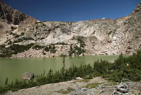 Triangle Lake in Beartooth Mountains, Montana