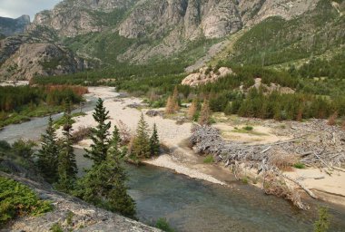 Doğu Rosebud Deresi, Beartooth Dağları, Montana