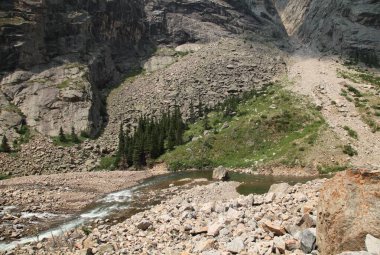 Doğu Rosebud Deresi, Beartooth Dağları, Montana