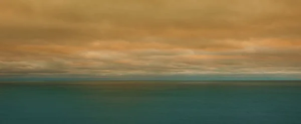 Océan Atlantique Sur Matin Coloré Avec Place Pour Texte Dans — Photo