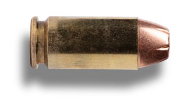 Gölgeyi 40 kalibrelik yarı otomatik mermilerin arkasına bırak.