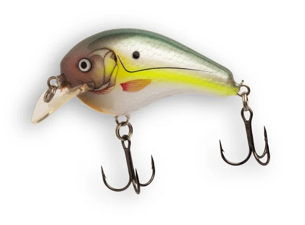 Shadow Fishing Lure Its Side — Stock Photo, Image