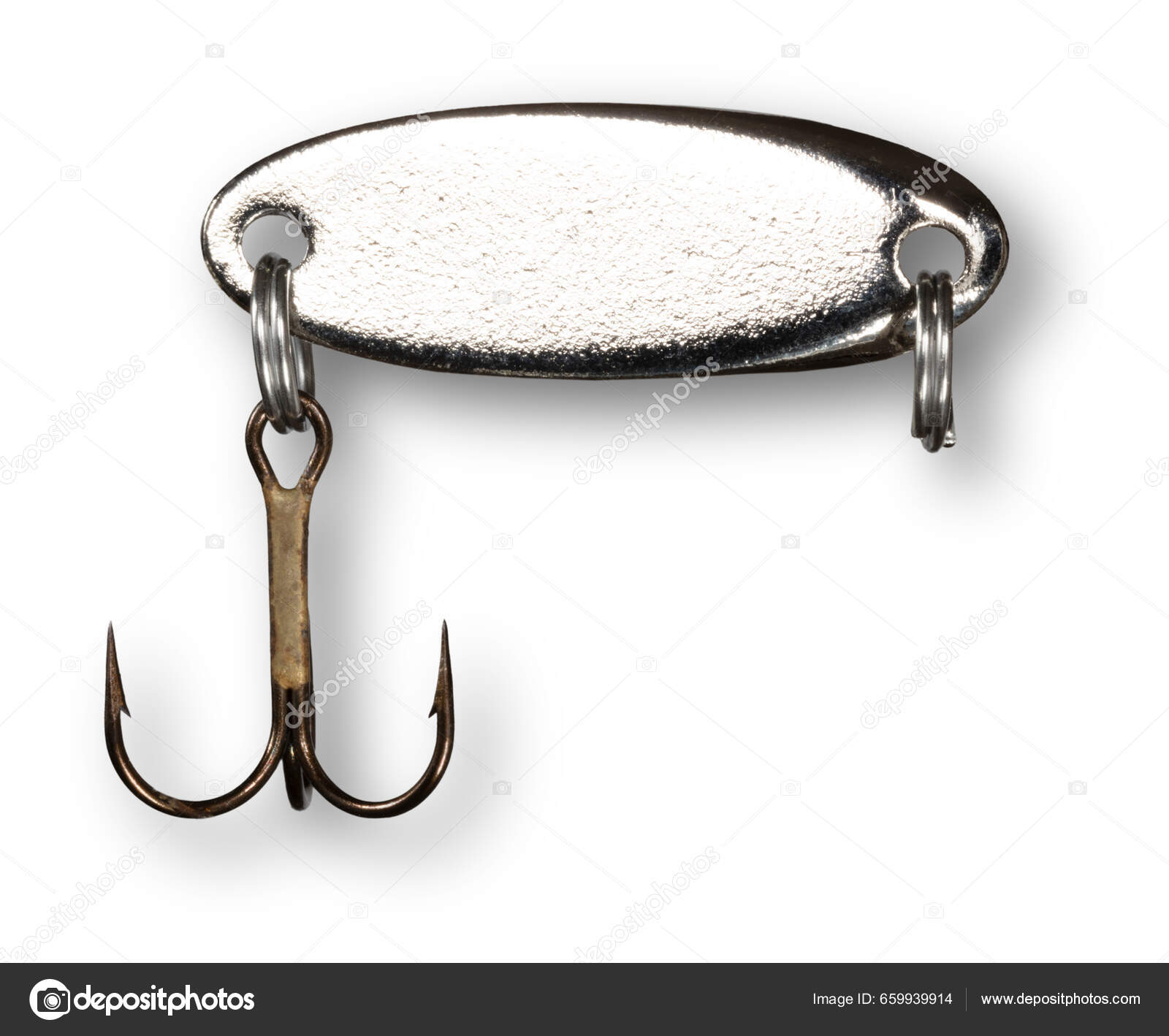 Shadow Metallis Spoon Fishing Shiny Treble Hook Stock Photo by ©gsagi  659939914