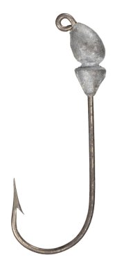 Büyük ağırlıklar balık tutmak için oltaya takılır.