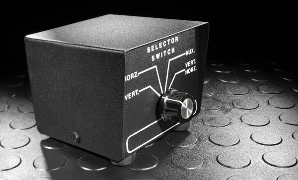 Interruptor Grande Que Utilizado Por Los Operadores Radio Del Jamón — Foto de Stock