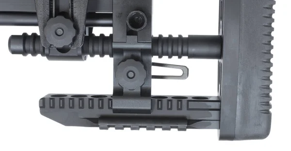 Rifle Stock Adjustable Length Pull Rail Bottom Recoil Pad — Stock Photo, Image
