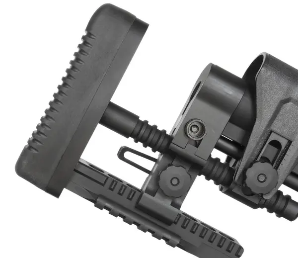 Recoil Pad Firearm Changeable Position Can Allow Shooter Adjust Length — Stock Photo, Image