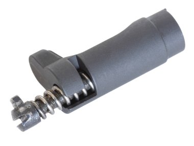 Yeni yarı otomatik tabanca dergisi yaylı ve bahar rehberli ve monte edilmeye hazır.. 