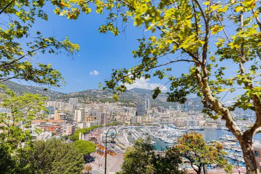 Yazın ortasında, kavurucu sıcakta Monako ve cazibesi. Sainte-Doy Kilisesi. Kilise organı.