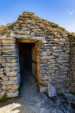 Mineral architecture of the village of Gordes in the Vaucluse department of France on September 25, 2025. Voted the most beautiful village in the world in 2023 by the American tourist magazine Travel + Leisure.