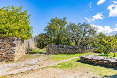 Mineral architecture of the village of Gordes in the Vaucluse department of France on September 25, 2025. Voted the most beautiful village in the world in 2023 by the American tourist magazine Travel + Leisure.