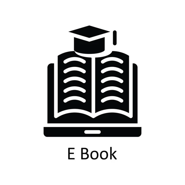 Иллюстрация Векторного Дизайна Книги Образовательные Технологии Белом Фоне — стоковый вектор
