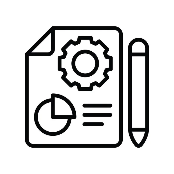 Έκθεση Μηχανολογίας Διανυσματικό Περίγραμμα Εικονίδιο Σχεδιασμός Εικόνα Σύμβολο Εφαρμοσμένης Μηχανικής — Διανυσματικό Αρχείο