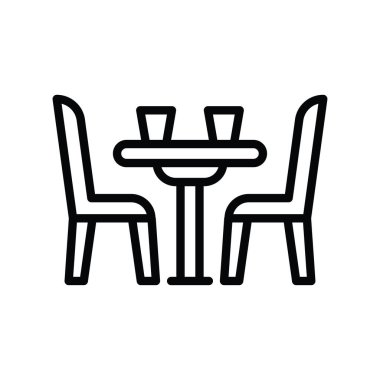 Tablo vektör taslağı Simge Tasarımı illüstrasyonu. Beyaz arkaplan EPS 10 Dosyasında Temizlik Sembolü