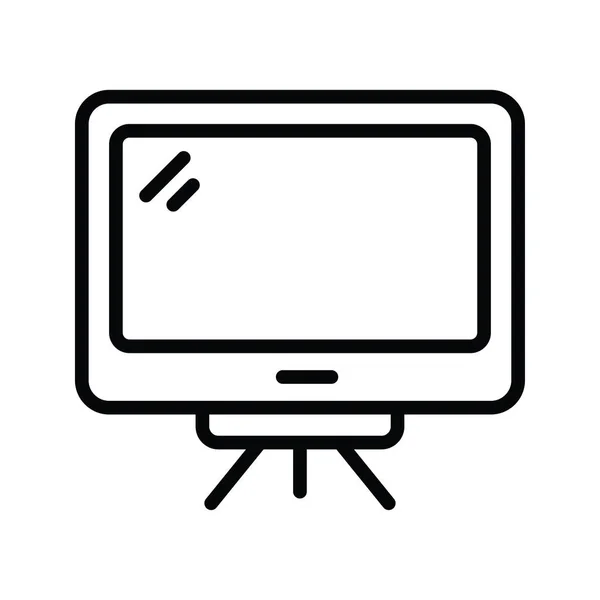 Schema Vettoriale Lcd Icona Illustrazione Design Simbolo Pulizia Sfondo Bianco — Vettoriale Stock