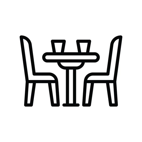 Tabela Vetor Esboço Icon Design Ilustração Símbolo Limpeza Fundo Branco — Vetor de Stock