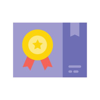 Kaliteli rozet vektörü Düz Simge Tasarım çizimi. Beyaz arkaplan EPS 10 Dosyasında Ürün Yönetimi Sembolü