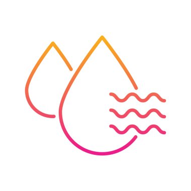 Kuru vektör Gradyan biçimi çizimi. EPS 10 dosyası