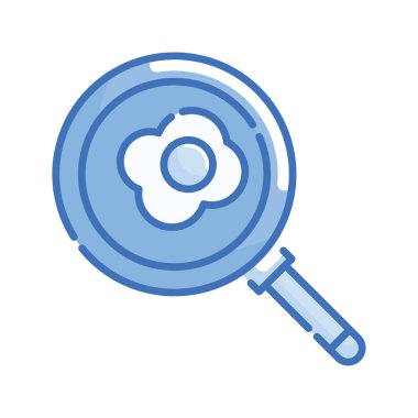 Kızaran pan Mavi vektörü serisi simge biçimi illüstrasyonu. EPS 10 dosyası