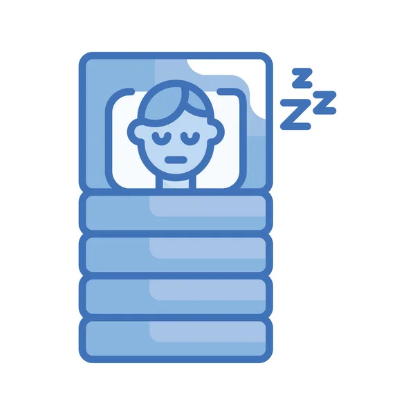 Baldachin Vektor Blue Series Icon Style Illustration Eps Datei — Stockvektor