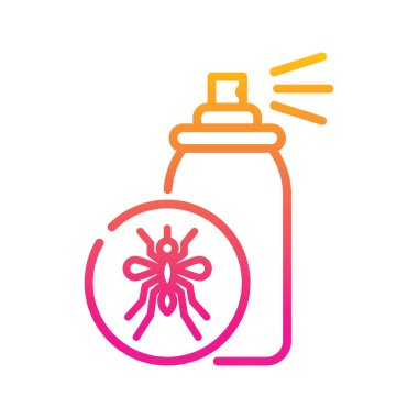 Böcek Kovucu Vektör Gradyan simgesi çizimi. EPS 10 dosyası