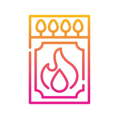 Vektör Gradyan simge biçimi illüstrasyonuna uyuyor. EPS 10 dosyası