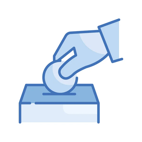 Δωρεά Διάνυσμα Μπλε Σειρά Εικονίδιο Σχεδίαση Εικονογράφηση Αρχείο Eps Λευκό — Διανυσματικό Αρχείο