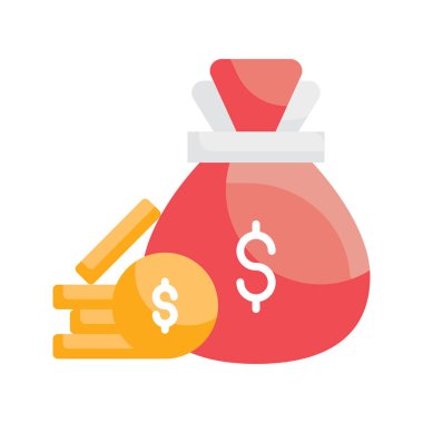 Nakit toplama vektörü Düz simge biçimi illüstrasyonu. EPS 10 Dosyası