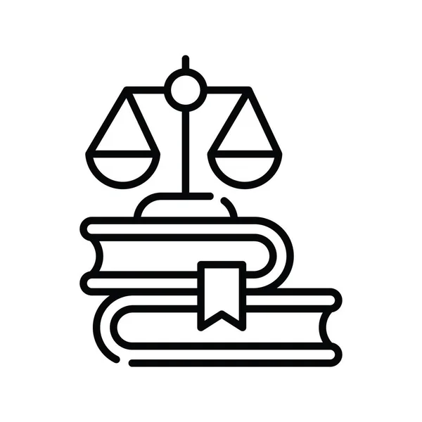 Εικονογράφηση Στυλ Εικονιδίου Διανύσματος Επιχειρηματικού Δικαίου Αρχείο Eps — Διανυσματικό Αρχείο