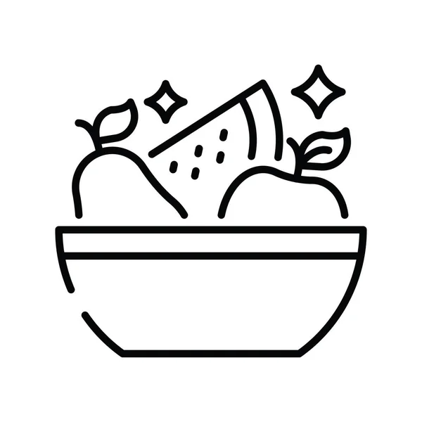 Higiene Alimentar Vetor Esboço Ícone Estilo Ilustração Arquivo Eps —  Vetores de Stock