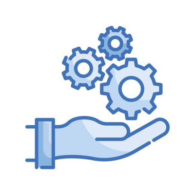 Kritik Başarı Mavi vektörü serisi simgesi biçimi illüstrasyonu. EPS 10 dosyası