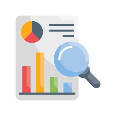 Pazarlama taktikleri vektörü Düz simge stili illüstrasyon. EPS 10 dosyası