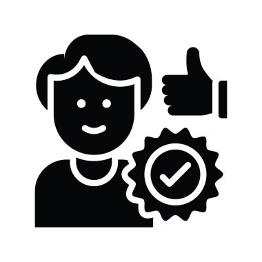 Öneriler: vektör katı simge biçimi illüstrasyonu. EPS 10 dosyası